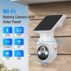 360° Remote Camera Surveillance for Home, Mobile