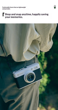 Instant Photo Printer Camera