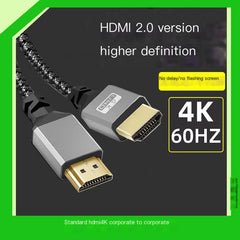 Aluminum HDMI Standard 4K 60Hz Cable for Laptops