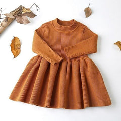 Warm Knit Skirt for Children