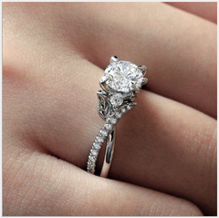 Hao Stone Ring - Round Fashion Ring