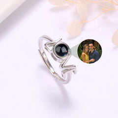 Projection Ring, 925 Sterling Silver Ring