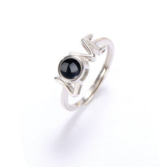 Projection Ring, 925 Sterling Silver Ring