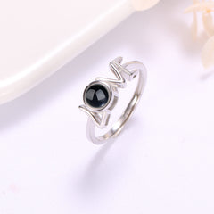 Projection Ring, 925 Sterling Silver Ring