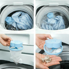 2-Pack Floating Pet Hair Lint Catcher for Washer