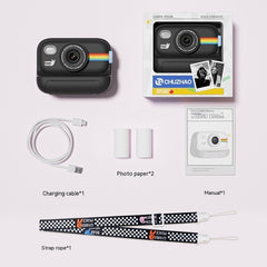 Camera Photo Printable Toy Digital Camera for Kids