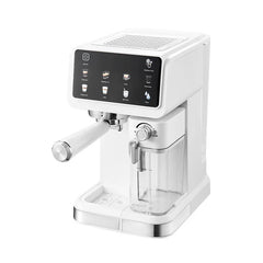 220V Touch Screen Coffee Machine for Home 20Bar Espresso Maker with Milk Frother Automatic Coffee Brewer Energy Saving