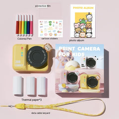 Kids Mini Print Camera – Instant Digital Toy