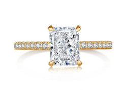 Women's Zircon Ring, European Diamond Ring