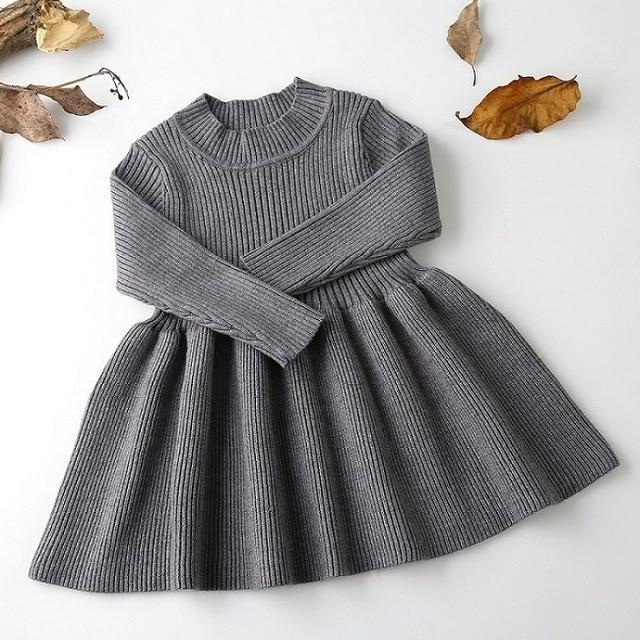 Warm Knit Skirt for Children