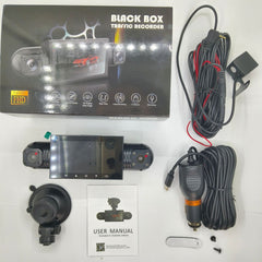 1080p 4-Camera Dash Cam Night Vision Wide Angle