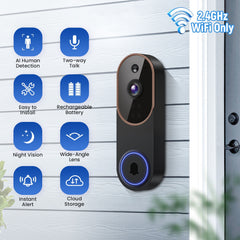 Smart Home Wireless Doorbell Camera