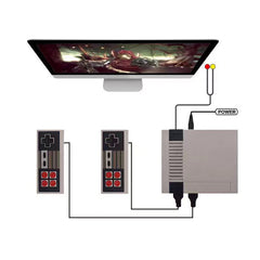 Wired NES620 Classic Retro Game Console for Two Players