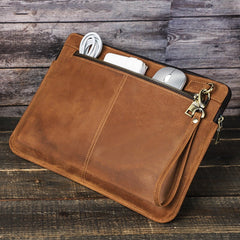 Crazy Horse Leather Notebook Computer Liner Bag