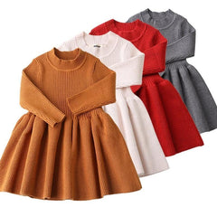 Warm Knit Skirt for Children