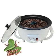 White Electric Coffee Roasting Machine